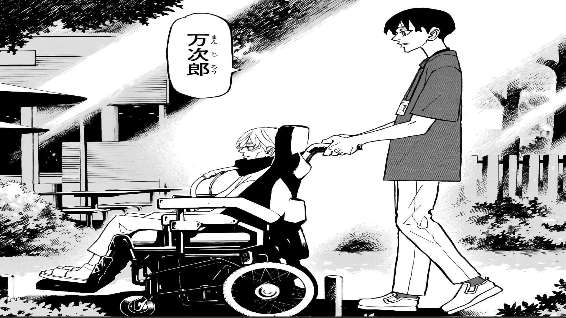 Mikey and Shinichiro in the original timeline (Image via Ken Wakui, Kodansha)